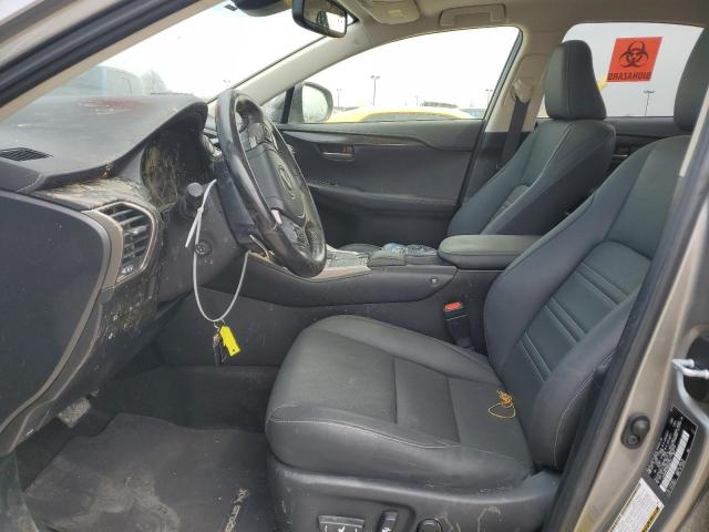 JTJDARDZ1M2240175 - 2021 LEXUS NX 300 BASE ვერცხლისფერი ფოტო 7