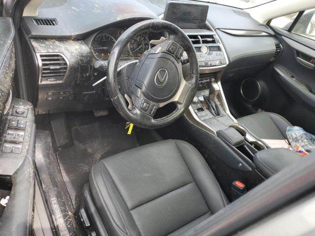 JTJDARDZ1M2240175 - 2021 LEXUS NX 300 BASE ვერცხლისფერი ფოტო 8