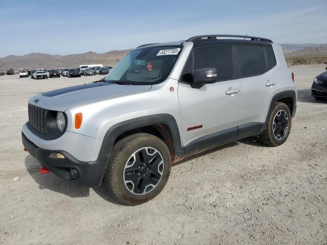 ZACCJBCT0FPB76308 - 2015 JEEP RENEGADE TRAILHAWK SILVER photo 1