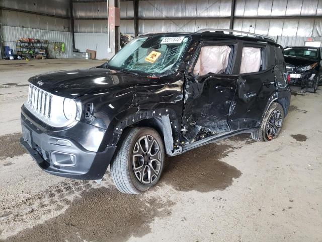 ZACCJBDT2FPB43187 - 2015 JEEP RENEGADE LIMITED BLACK photo 1