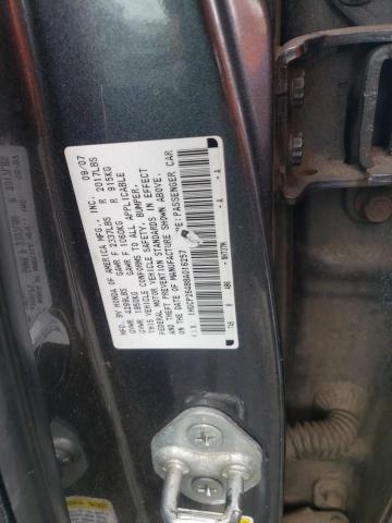 1HGCP26488A016257 - 2008 HONDA ACCORD LXP GRAY photo 13