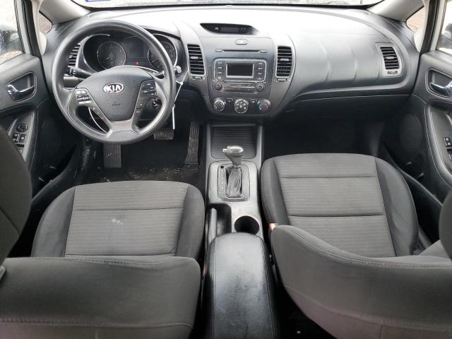 KNAFX4A64E5107205 - 2014 KIA FORTE LX SILVER photo 8