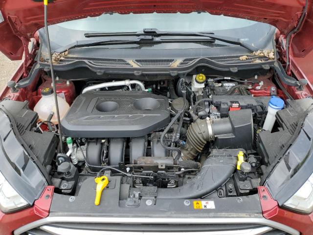 MAJ6S3GL7KC304052 - 2019 FORD ECOSPORT SE Rouge photo 12