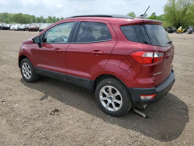 MAJ6S3GL7KC304052 - 2019 FORD ECOSPORT SE Rouge photo 2
