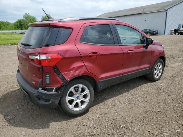 MAJ6S3GL7KC304052 - 2019 FORD ECOSPORT SE Rouge photo 3