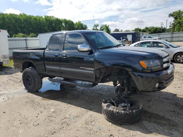 5TBBT44134S452403 - 2004 TOYOTA TUNDRA ACCESS CAB SR5 BLACK photo 4