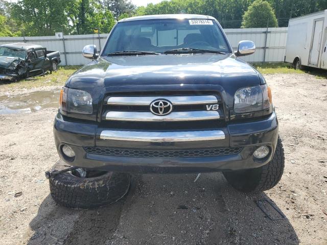 5TBBT44134S452403 - 2004 TOYOTA TUNDRA ACCESS CAB SR5 BLACK photo 5