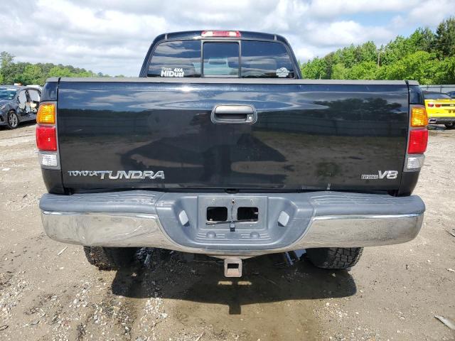 5TBBT44134S452403 - 2004 TOYOTA TUNDRA ACCESS CAB SR5 BLACK photo 6