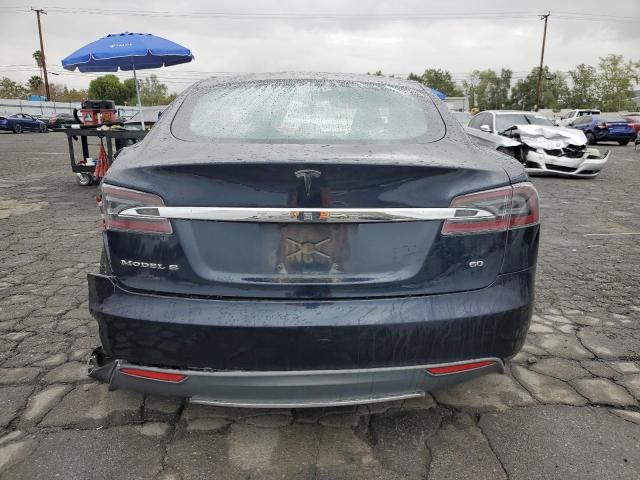 5YJSA1CG1DFP04767 - 2013 TESLA MODEL S BLUE photo 6