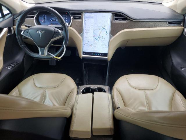 5YJSA1CG1DFP04767 - 2013 TESLA MODEL S BLUE photo 8