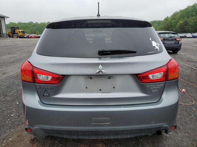 JA4AR3AW0GZ033692 - 2016 MITSUBISHI OUTLANDER ES SILVER photo 6