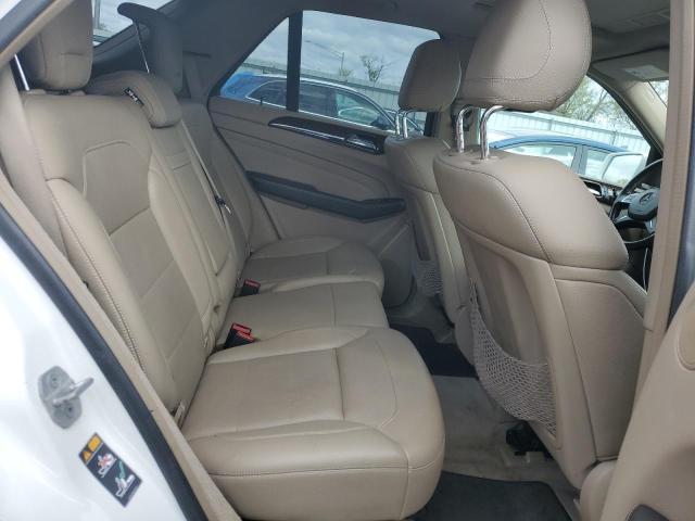 4JGDA5HB6EA318557 - 2014 MERCEDES-BENZ ML 350 4MATIC WHITE photo 11