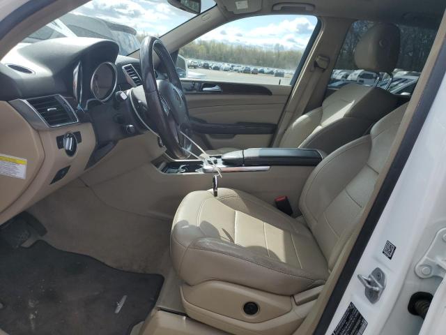 4JGDA5HB6EA318557 - 2014 MERCEDES-BENZ ML 350 4MATIC WHITE photo 7