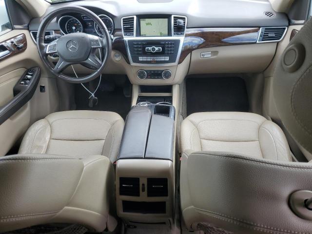 4JGDA5HB6EA318557 - 2014 MERCEDES-BENZ ML 350 4MATIC WHITE photo 8