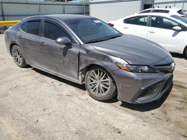 4T1G11AKXRU905042 - 2024 TOYOTA CAMRY SE NIGHT SHADE GRAY photo 4