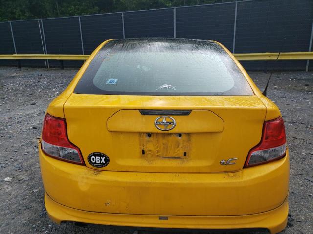 JTKJF5C78C3029167 - 2012 TOYOTA SCION TC YELLOW photo 6