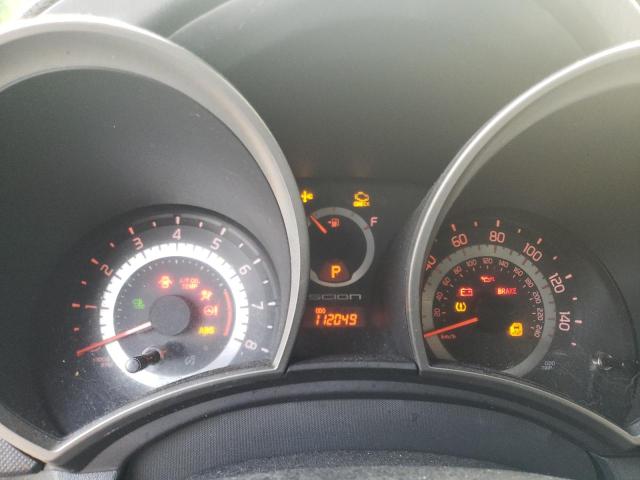 JTKJF5C78C3029167 - 2012 TOYOTA SCION TC YELLOW photo 9