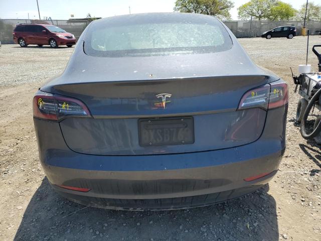 5YJ3E1EA2MF030081 - 2021 TESLA MODEL 3 灰色 照片 6