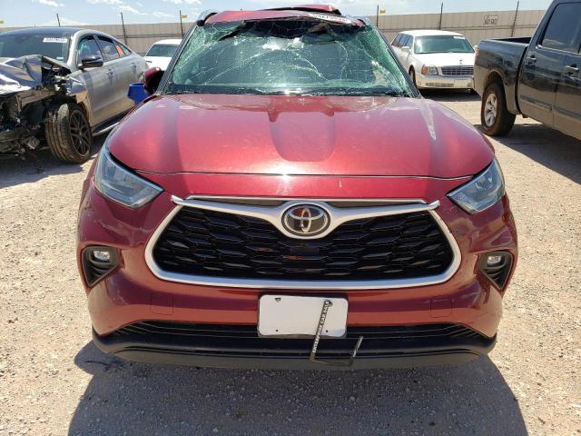 5TDGZRAH2LS009328 - 2020 TOYOTA HIGHLANDER XLE Rot Foto 5