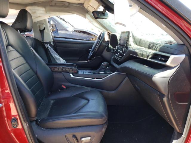 5TDGZRAH2LS009328 - 2020 TOYOTA HIGHLANDER XLE Rot Foto 7