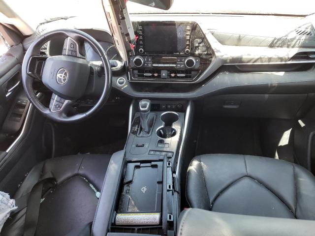 5TDGZRAH2LS009328 - 2020 TOYOTA HIGHLANDER XLE Rot Foto 8