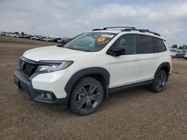 5FNYF8H57KB008939 - 2019 HONDA PASSPORT EXL 白色 照片 2