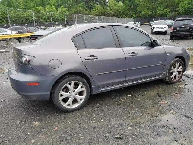 JM1BK323171766206 - 2007 MAZDA 3 S GRAY photo 3