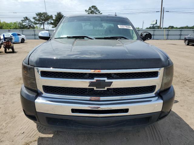 3GCPCSE07BG391284 - 2011 CHEVROLET SILVERADO C1500 LT BLACK photo 5