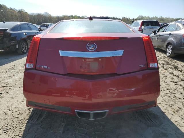 1G6DL1EDXB0118699 - 2011 CADILLAC CTS PERFORMANCE COLLECTION Kırmızı fotoğraf 6