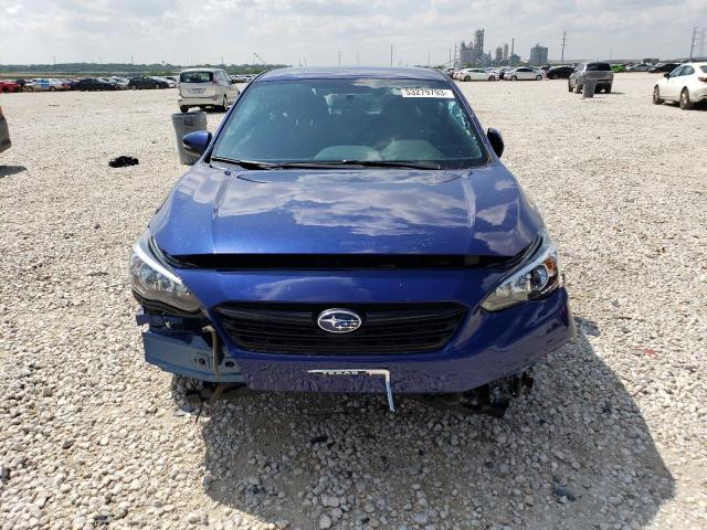 4S3GTAL64P3720728 - 2023 SUBARU IMPREZA SPORT BLUE photo 5