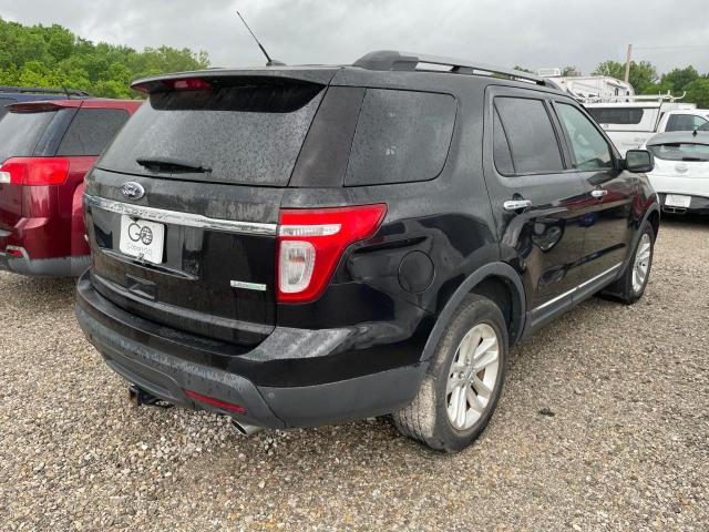 1FMHK7D96CGB00562 - 2012 FORD EXPLORER XLT BLACK photo 4