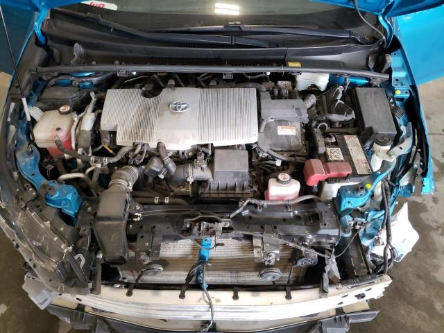 JTDKARFP8J3074510 - 2018 TOYOTA PRIUS PRIM TURQUOISE photo 11