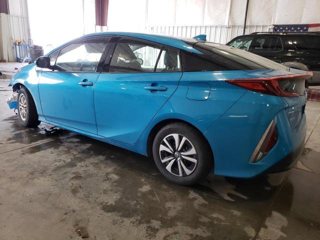 JTDKARFP8J3074510 - 2018 TOYOTA PRIUS PRIM TURQUOISE photo 2