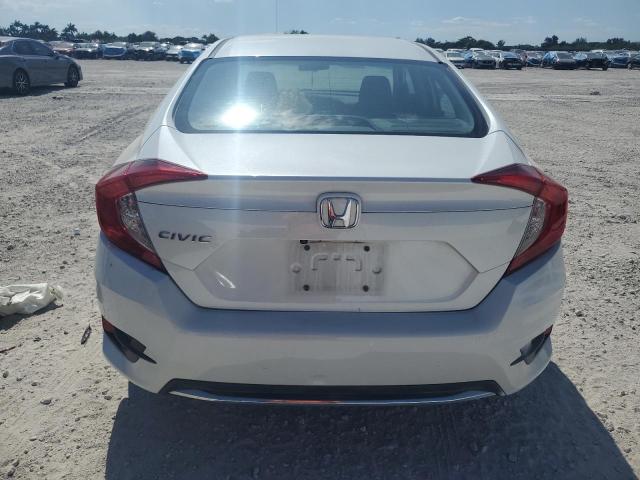 2HGFC2F68KH599819 - 2019 HONDA CIVIC LX WHITE photo 6