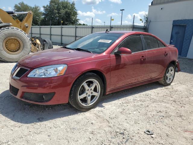 1G2ZJ57K694250393 - 2009 PONTIAC G6 BURGUNDY photo 1