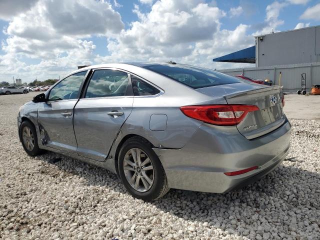 5NPE24AF9FH109093 - 2015 HYUNDAI SONATA SE BLUE photo 2