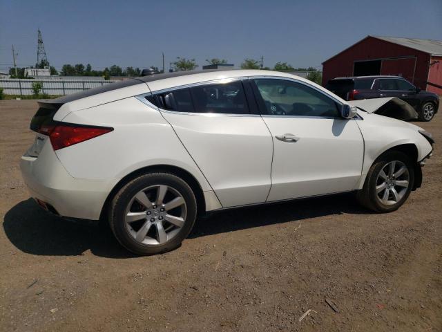 2HNYB1H45BH000045 - 2011 ACURA ZDX TECHNOLOGY WHITE photo 3