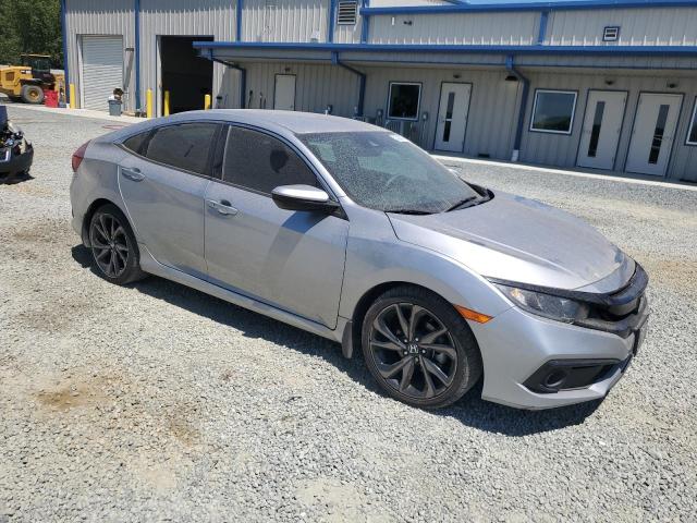 19XFC2F88KE012188 - 2019 HONDA CIVIC SPORT SILVER photo 4