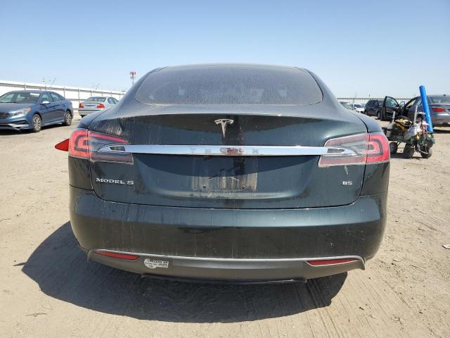 5YJSA1CN1DFP19817 - 2013 TESLA MODEL S Yaşıl foto 6