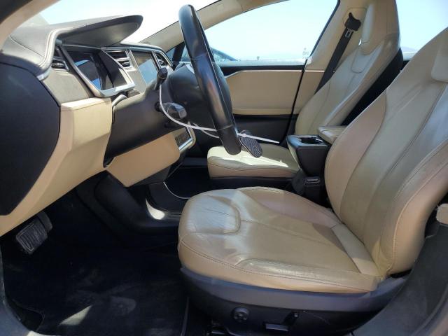 5YJSA1CN1DFP19817 - 2013 TESLA MODEL S Yaşıl foto 7