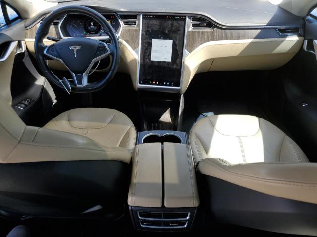 5YJSA1CN1DFP19817 - 2013 TESLA MODEL S Yaşıl foto 8