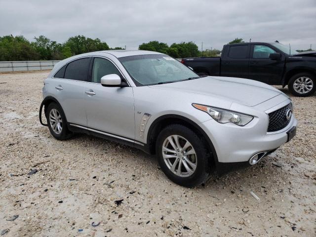 JN8CS1MU3HM141292 - 2017 INFINITI QX70 SILVER photo 4