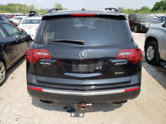 2HNYD2H62CH535448 - 2012 ACURA MDX ADVANCE CHARCOAL photo 6