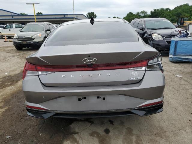 KMHLP4AGXPU382080 - 2023 HYUNDAI ELANTRA LIMITED GRAY photo 6