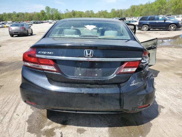 19XFB2F58FE296310 - 2015 HONDA CIVIC LX BLACK photo 6