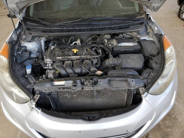 5NPDH4AE7BH006265 - 2011 HYUNDAI ELANTRA GLS SILVER photo 11