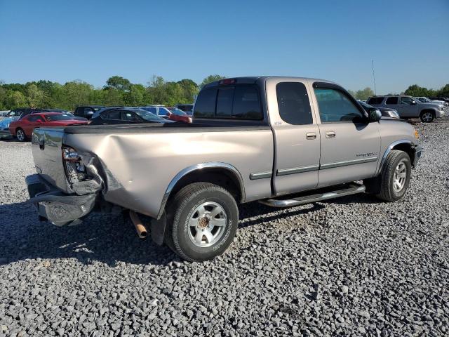 5TBRN3419YS015434 - 2000 TOYOTA TUNDRA ACCESS CAB SR5 GRAY photo 3
