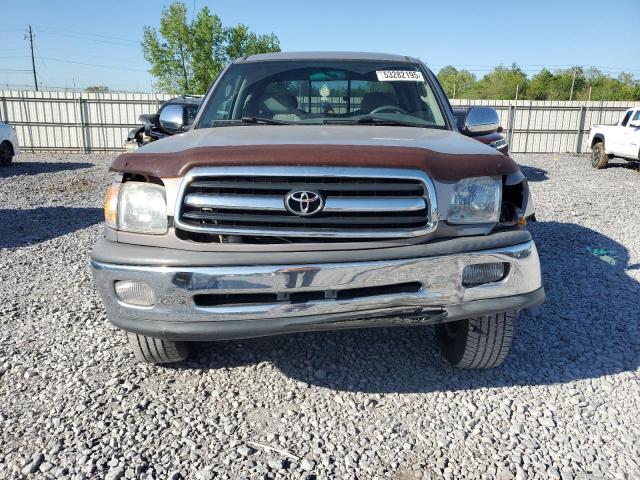 5TBRN3419YS015434 - 2000 TOYOTA TUNDRA ACCESS CAB SR5 GRAY photo 5