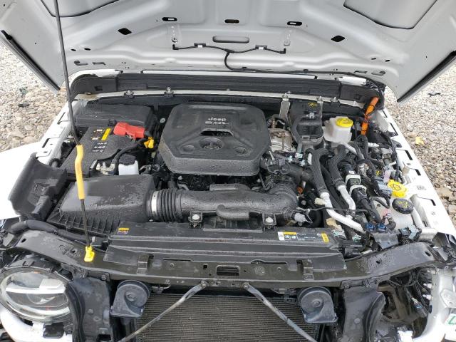 1C4JJXP64MW737158 - 2021 JEEP WRANGLER U SAHARA 4XE WHITE photo 11