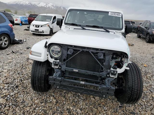 1C4JJXP64MW737158 - 2021 JEEP WRANGLER U SAHARA 4XE WHITE photo 5